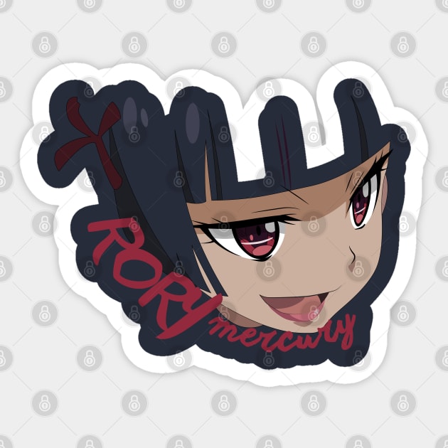 Rory Mercury _ Gate Sticker by sfajar